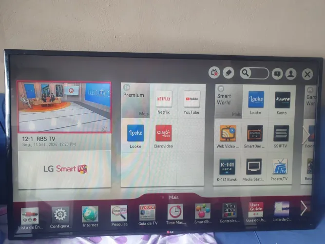 Tv 55 smart mais antiga
