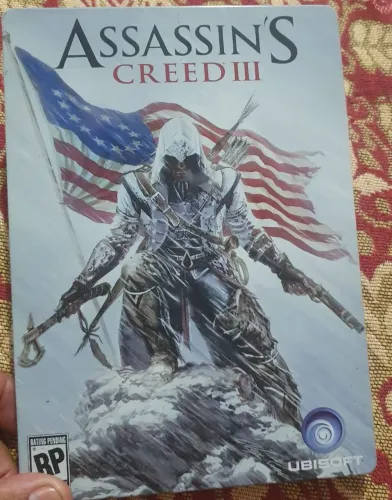 STEELBOOK ASSASSINS CREED 3 XBOX 360 EDIÇÃO LIMITADA PARA COLECIONADOR 