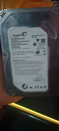 Hd Seagate 500 gigas