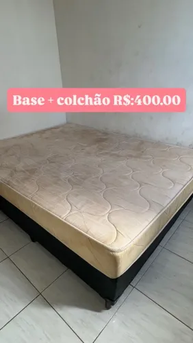Base + colchão 