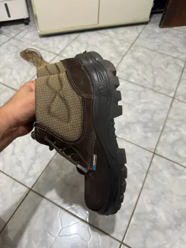 Botina Marluvas Nobuck Bico Composite Palmilha Antiperfuro TM 42