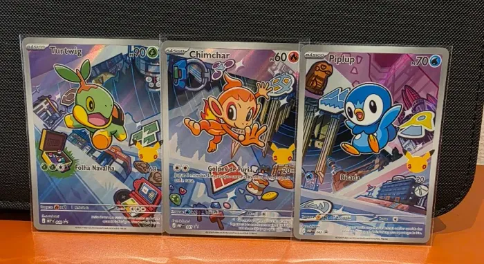 Trio Sinnoh Parceiro Inicial Serie 1