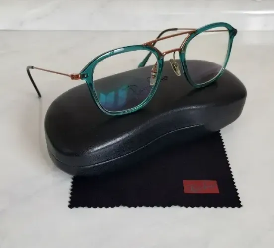 Óculos Ray-Ban Original RB7098 Azul-Água | Seminovo