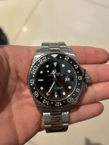 Relógio GMT ll Bruce Wayne - Clone