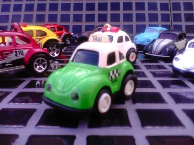MINIATURA VW TÁXI DO MÉXICO