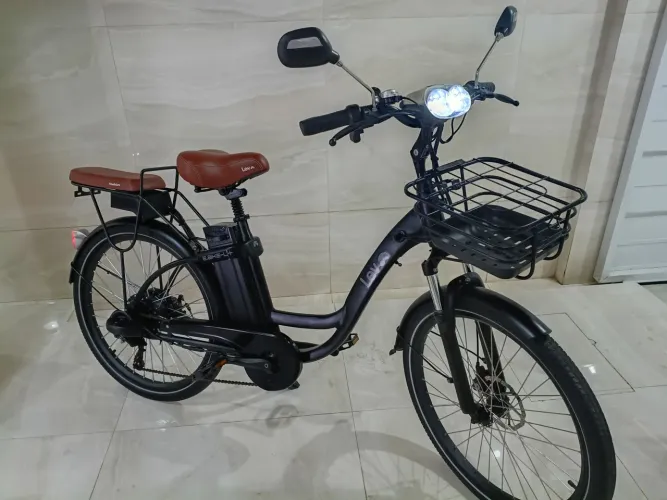 Bicicleta Elétrica Lev L+ Plus c/ (Melhorias) e Cadastro e Nota Fiscal