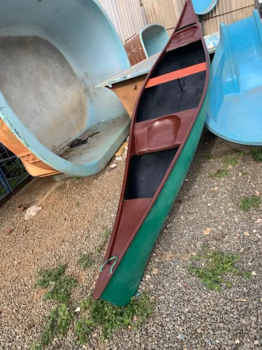 Canoa canadense fibra de vidro