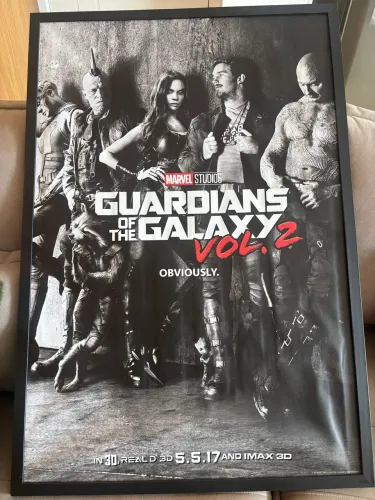 Quadro moldurado Guardiões da galáxia