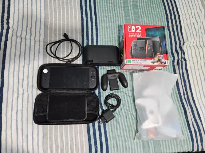 Nintendo Switch 2 + kit utensílios