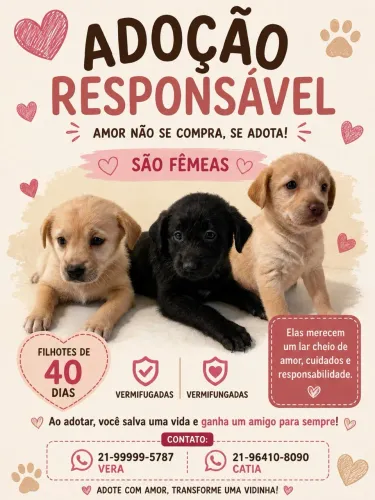 Doação de filhotes