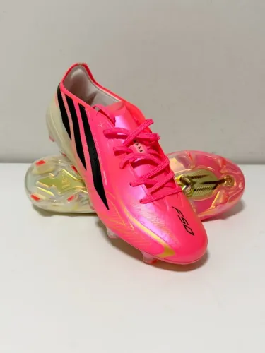 Chuteira de Campo F50 Hyperfast Elite - Neon Vermelho - Tam 37 E 39 