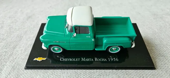 Chevrolet 3100 Marta Rocha - 1956 - Miniatura Chevrolet Collection Salvat