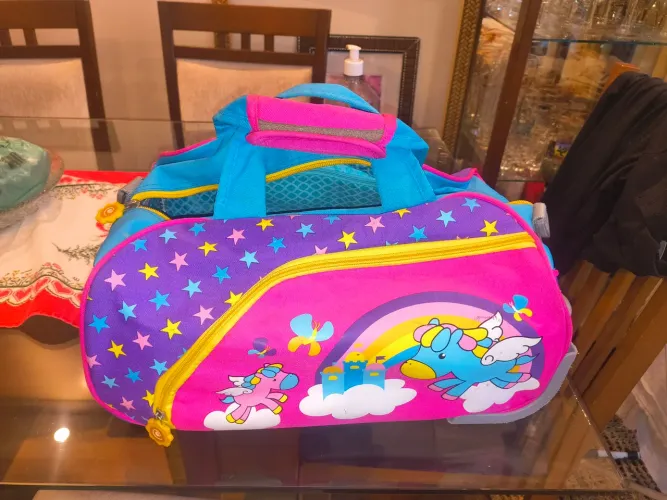 Mala infantil com rodinha
