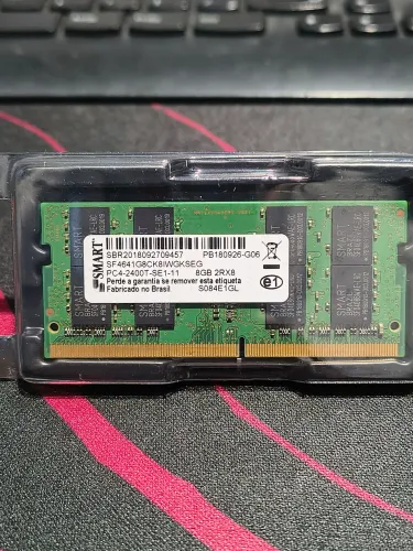 Memória RAM DDR4 original SMART. 8GB