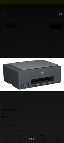 Impressora hp colorida