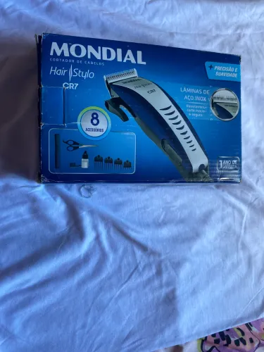 maquina de cortar cabelo mondial hair stylo cr7