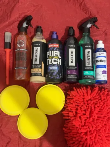 Kit Estética Automotiva Completo Vonixx, Easytech e FuelTech + Acessórios