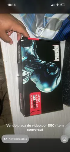 Placa de vídeo rx580