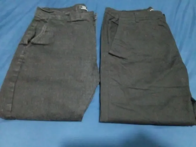 Kit Calças masculina dois tos de preto