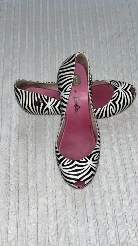 sandalia Melissa original Ultragirl Barbie Zebra