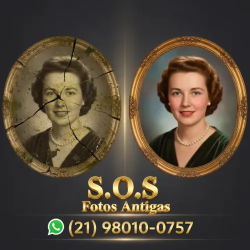 Restauração de Fotos Antigas sem você sair do sofá de casa!! 