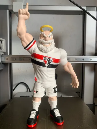 Mascote São Paulo - 21cm - Pronta Entrega - Produto Exclusivo