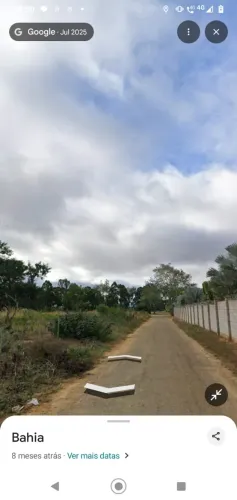 Terreno com Rua Asfaltada bem localizado na lagoa das flores