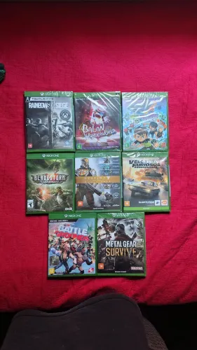 Combo de 8 jogos de Xbox One