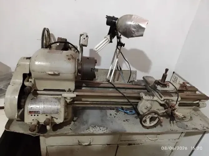 Torno Sanches Blanes TBM 230 c/ caixa NORTON