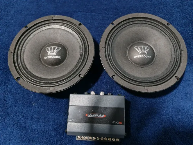 Médio 6" oversound e soundigital 400x4