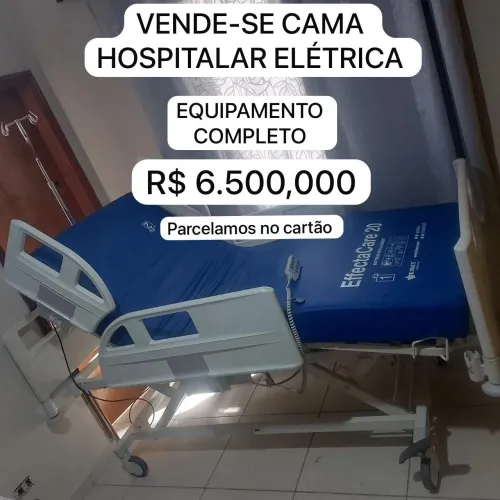 Cama elétrica hospitalar 