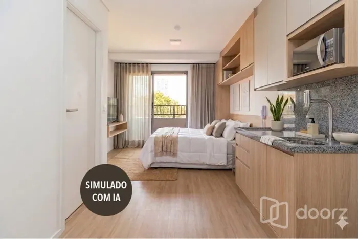 Imóvel na Alexandre Dumas com 1 dormitórios e 22m²