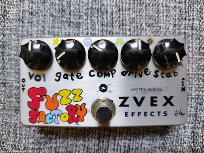 Pedal Zvex Fuzz Factory muito novo na caixa N EQD Jhs Walrus bender face MXR Boss Wampler