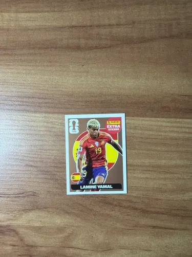 LAMINE YAMAL EXTRA STICKER BRONZE 2026