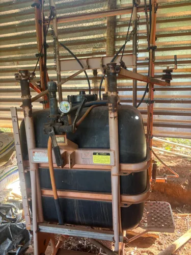 Pulverizador agrícola já tomou 600L