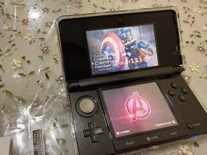 Nintendo 3ds Old Cosmo Black (Muito novo LEIA)