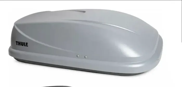 Bagageiro de Teto Thule Ocean 80 290 Litros Cor Prata para todos tipos de carros