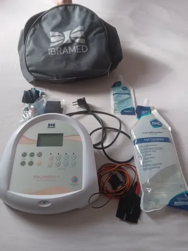 Aparelho de corrente tens,fes e corrente russa da marca ibramed