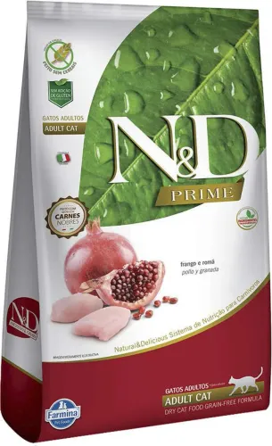 Ração N&D Prime Adult Cat 7,5kg