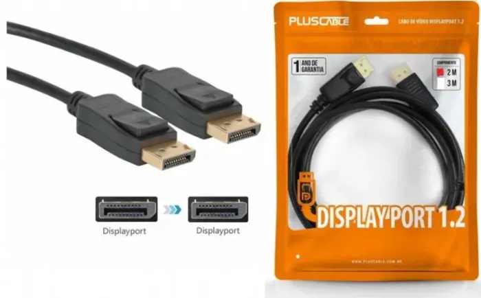 Cabo DisplayPort V1.2 PlusCable, 2 Metros - DP1220