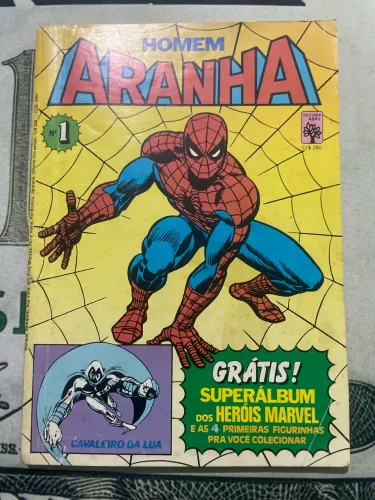 homem Aranha número 1 editora abril