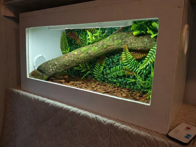 Terrário para répteis, roedores...
