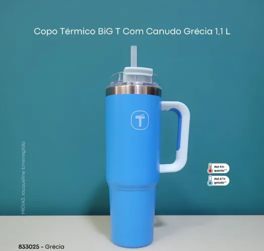 Copo térmico tupperware 