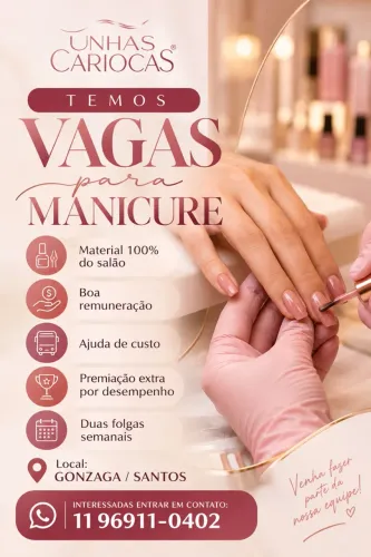 Vagas Manicure
