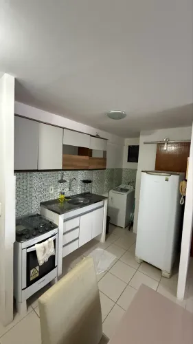 Quarto e sala mobiliado