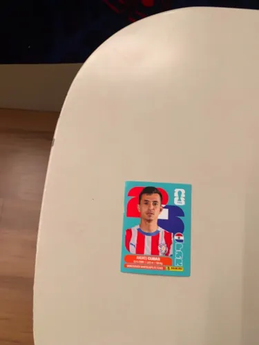 FIGURINHA ANDRÉS CUBAS PARAGUAI COPA DO MUNDO FIFA 2026 - ERRO DE IMPRESSÃO PANINI EXTREMA