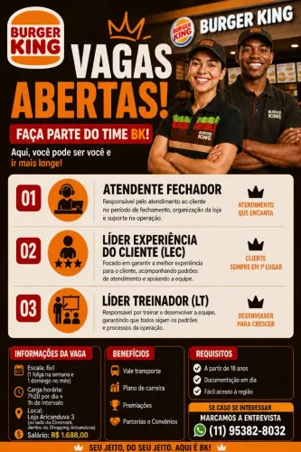 atendente fechador 