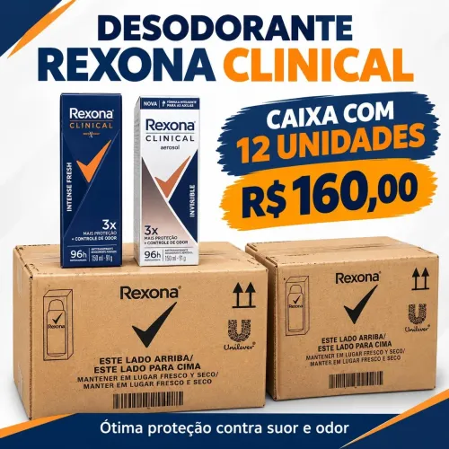 Vende se Caixa de desodorante com 12 unidades por 160 reais