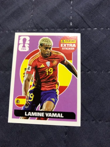 Lamine Yamal Figurinha Legend Roxa Original 2026