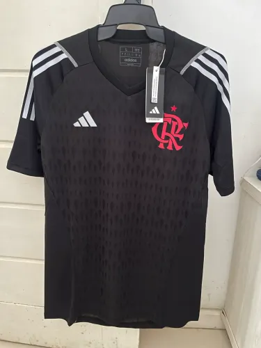 Camisa Preta Oficial Goleiro Flamengo 2023-2024. Nova na Etiqueta. Tamanho G